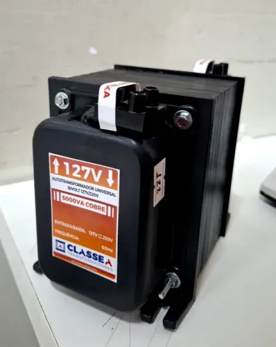 Transformador de 5000va cobre - Entrega gratis