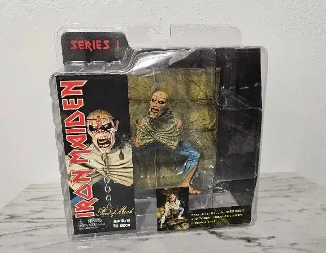 Boneco Eddie Iron Maiden Piece Of Mind - Original NECA