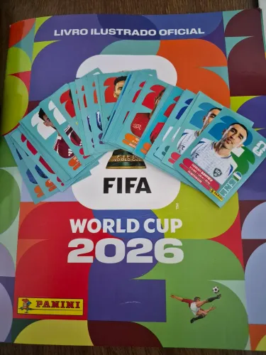 Figurinhas da Copa 2026 avulsas