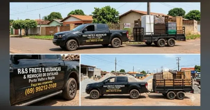 Fretes mudanças entulhos 