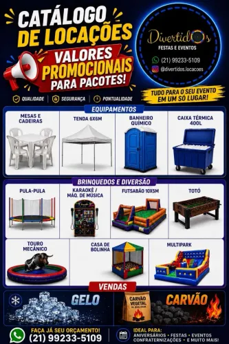 Tudo para sua festa
