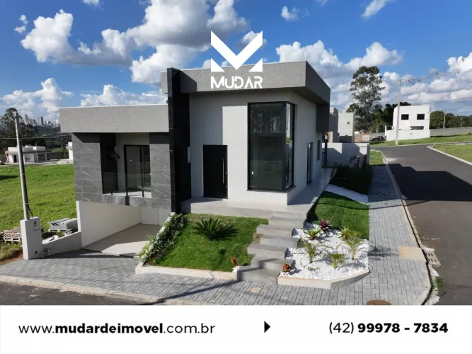 Casa esquina 3 suítes condomínio fechado