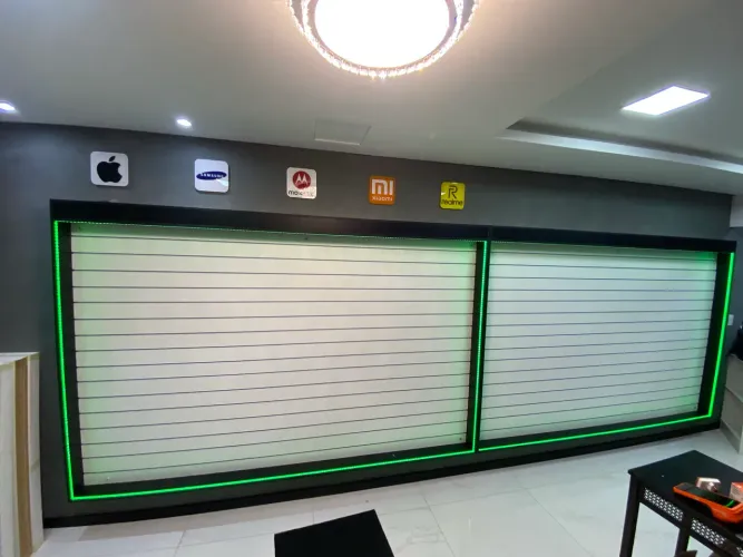 Painel canaleta do com led