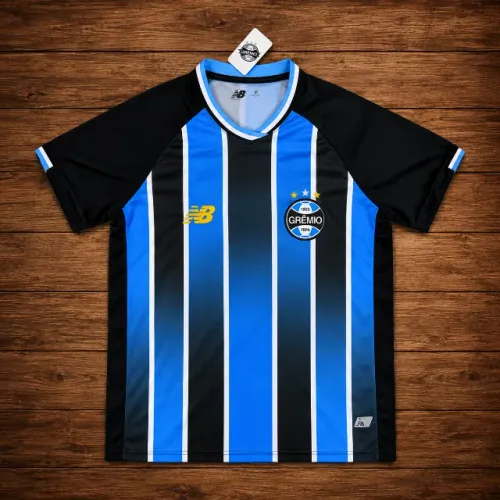 Camisa de Time de Futebol Grêmio Tricolor 26/27