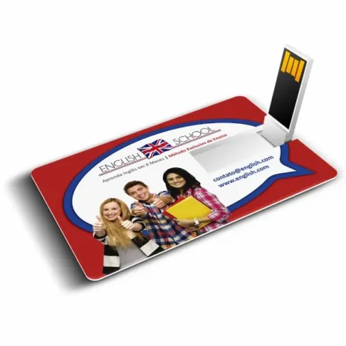 COMPUTADORES PEN CARD 16 GB CARTÃO 85X54MM - 4X4 - 5unid - GIFT1477