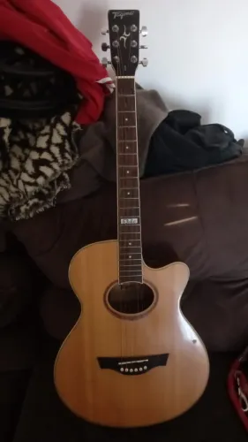Violão I Acústico I Tagima Dallas I Com Capa I Encordoamento de Aço