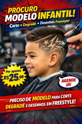 Corte de cabelo infantil 