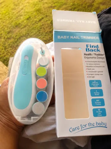 aparador de unhas elétrico para bebês