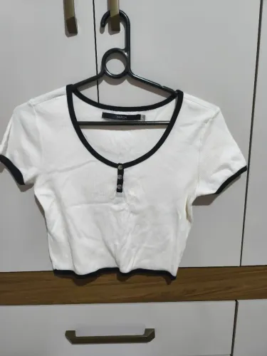 Blusa branca BabyDoll