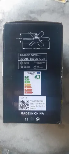Ventilador de teto