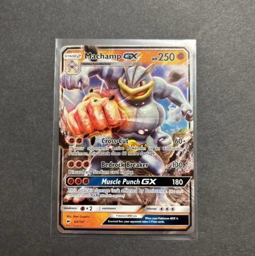 Carta Pokémon machamp GX