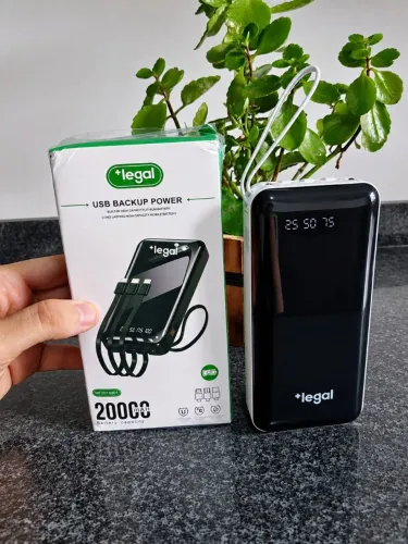 Power Bank +legal 20.000mAh - Alta Capacidade | Novo e Lacrado