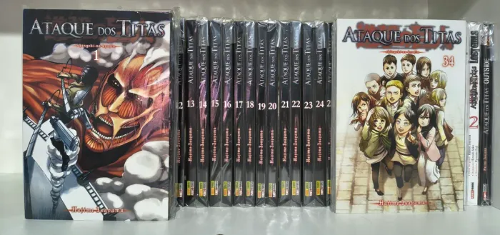 Shingeki no Kyojin Manga Completo.