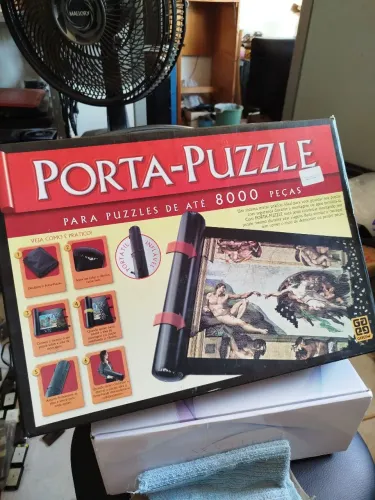 Porta Puzzle, tapete quebra cabeça