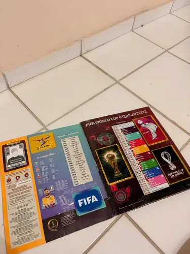 Álbum da copa 2022 completo