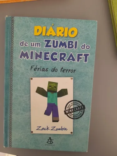 COLEÇÃO DIÁRIO DE UM ZUMBI DO MINECRAFT EDIÇÕES DE 2 A 8 VENDA SEPARADA