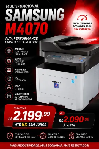 Impressora Multifuncional Samsung M4070