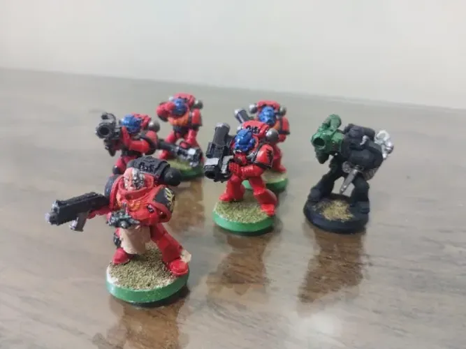 Warhammer 40k Space Marine Devastator Squad
