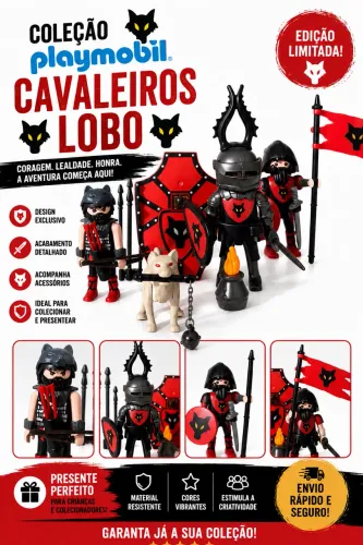 Playmobiil Cavaleiros Medievais