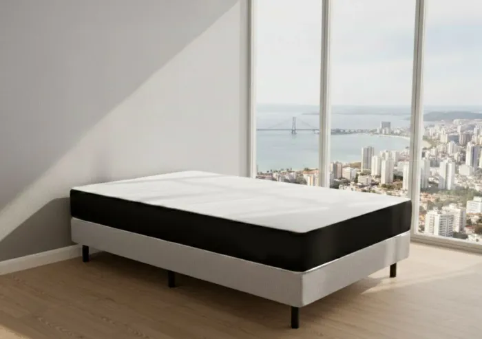 Cama box solteiro conjugada em espuma D33.Entrego