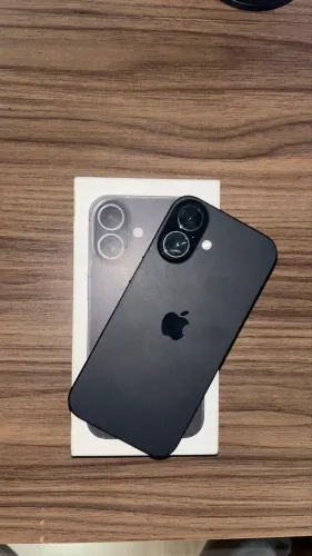 IPHONE 16 PRETO - 128GB - GARANTIA APPLE