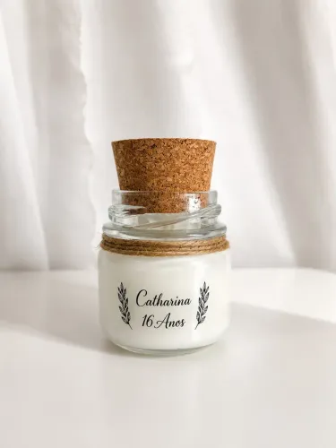Velas Aromáticas Lembrancinha - Kit com 10