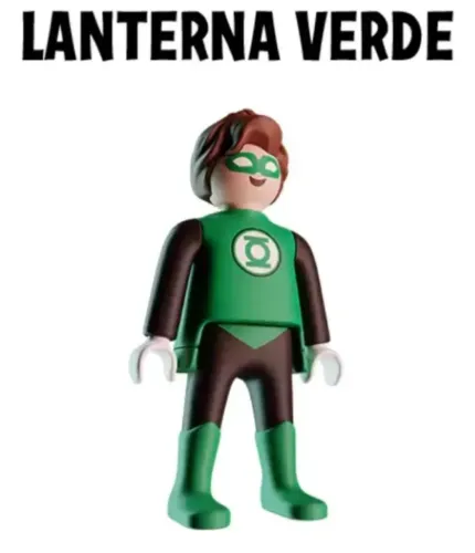 Lanterna Verde Kinder Ovo Playmobil 