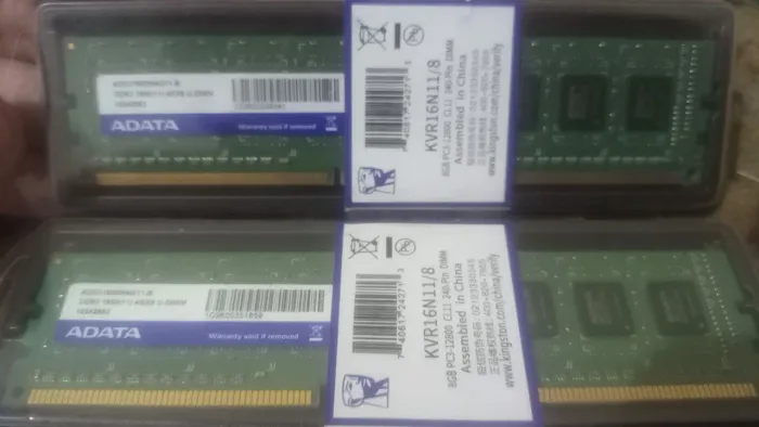 Memória ram DDR 3. 8GB. (2x 4gb) 1600mhz.<br>70$