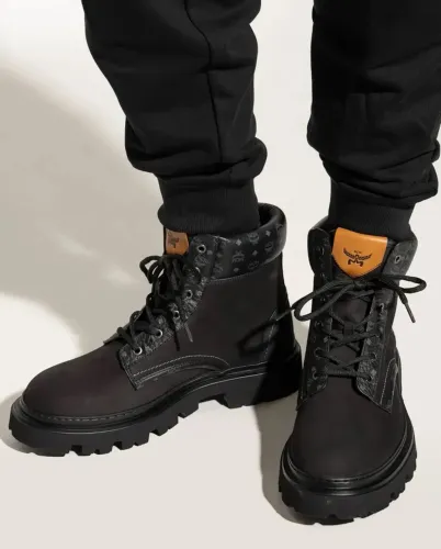 Botas de couro da Mode Creation Munich