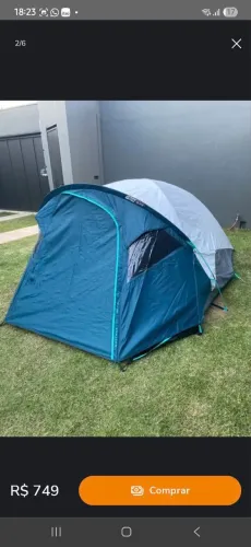Barraca Quechua 3 pessoas - Fresh&Black 3xl