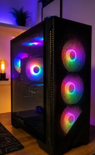 PC Gamer Ryzen 7 5700X3D + RX 6600 8GB | 16GB RAM RGB | SSD NVMe 1TB (PREÇO NEGOCIÁVEL)