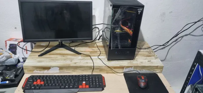 PC Gamer Completo Xeon E5 2630 v4, 16Gb, 480Gb, GTX 550TI com NF e Garantia.