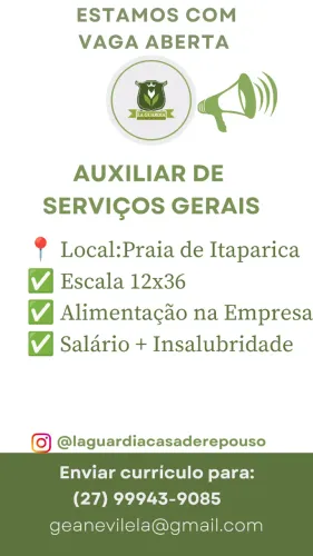AUXILIAR DE SERVIÇOS GERAIS