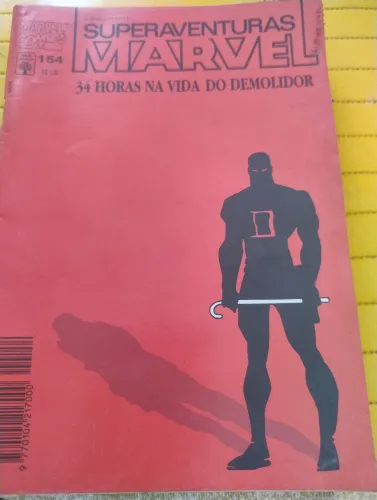 Gi i revista rara Marvel 34 horas na Vida do Demolidor