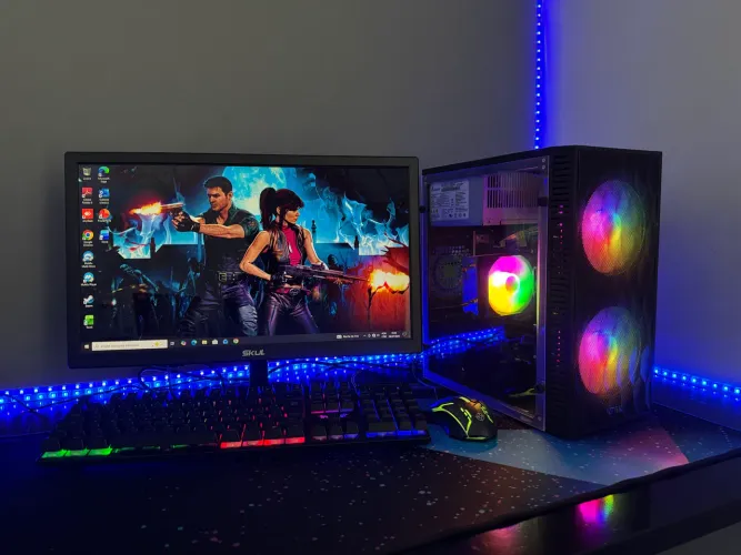 VENDE HOJE! PC GAMER 7 GERAÇÃO COMPLETO - R$1.349 PIX - FOTO REAL