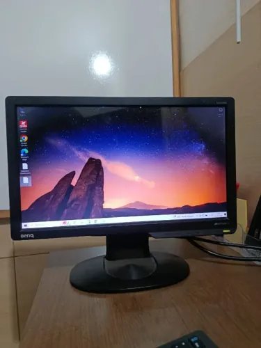 ? MONITOR BENQ 15" - PRONTO PRA USO! ? COM TODOS OS CABOS JÁ