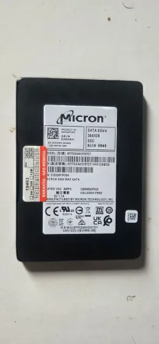 SSD 3,8tb SATA Micron 5300 MAX 4 TERA