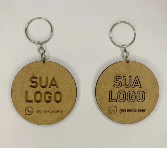 Chaveiro em mdf