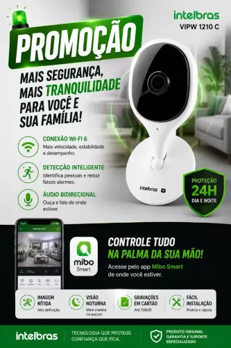 Câmera interna Intelbras