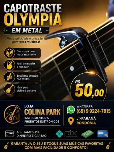 Capotraste Olympia (Metal)