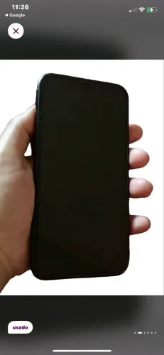 iPhone XR preto 128 gigas pouquíssima marcas de uso nunca aberto