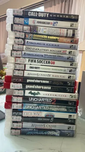 LOTE JOGOS PS3 USADOS