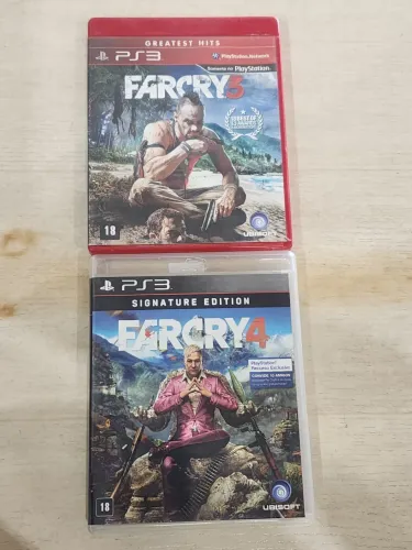 Kit Farcry 3 e 4 de ps3