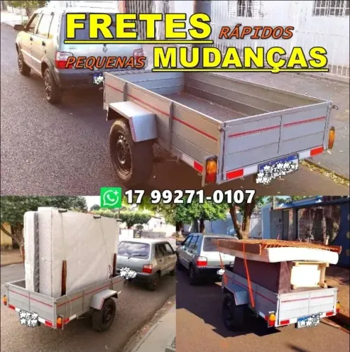 FRETES RÁPIDOS E PEQUENAS MUDANÇAS 