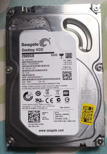 HD SATA SEAGATE 2TB 7200RPM 3 UNIDADES