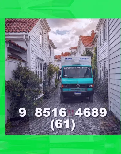 Frete! Mudanças em Ceilândia e Guará, transporte seguro e rápido!