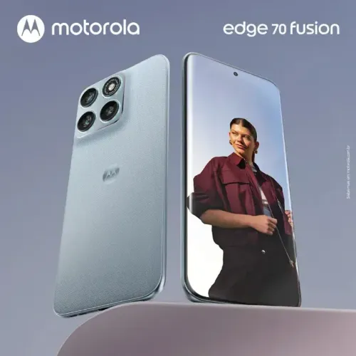 Smartphone Motorola Edge 70 Fusion 5G 256gb 8gb camera Sony Lytia Tela 1.5k ZERADO