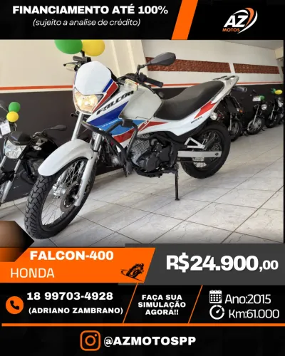 HONDA FALCON-400 2015 - 61.000 KM!