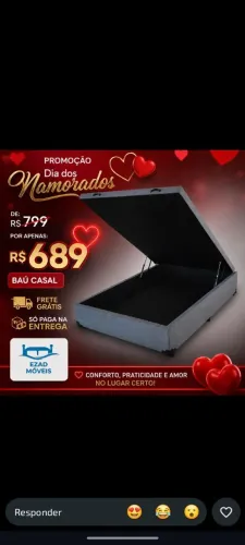 CAMAS CASAL PROMOÇÃO DIA DOS NAMORADOS