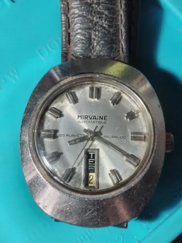 RELÓGIO ANTIGO MIRVAINE AUTOMÁTICO 